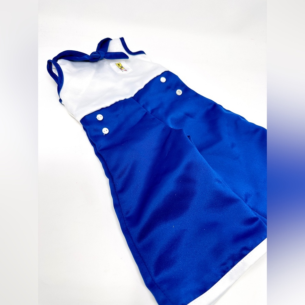 American Girl Doll “Kit” Sailor Suit Nautical Blue & White Pajamas